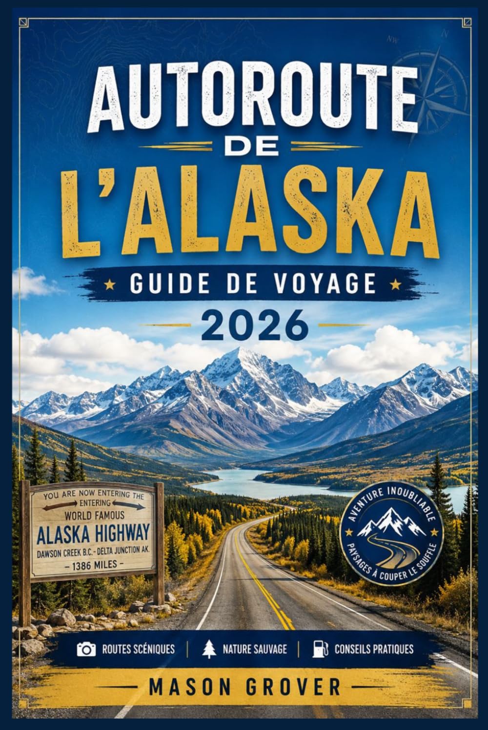AUTOROUTE DE L'ALASKA GUIDE DE VOYAGE 2026: Explorez les paysages sauvages du Nord en toute confiance grâce à des itinéraires routiers détaillés, des ... nature et des conseils de voyage saisonnier.