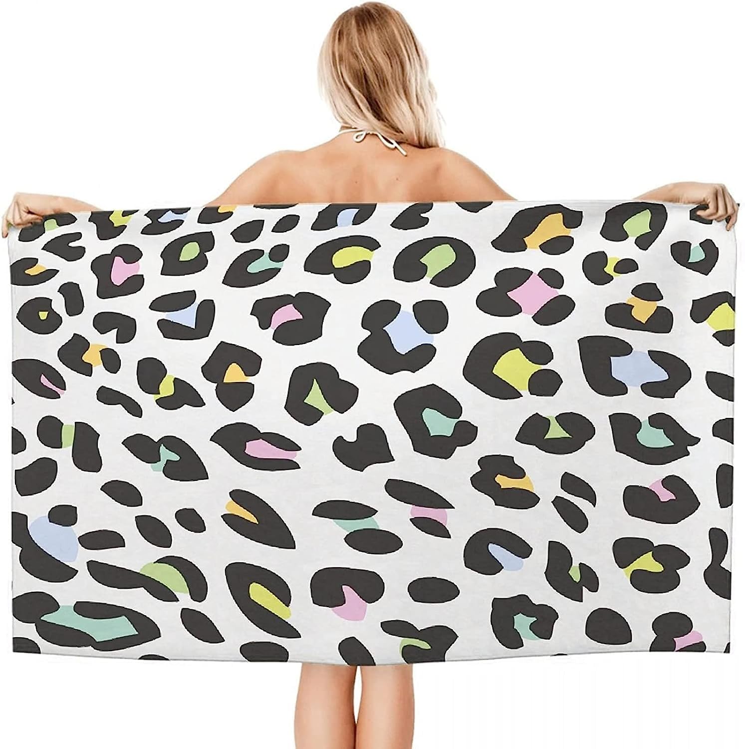 Maillot De Bain Léopard Décolleté Plongeant - Léopard Passion