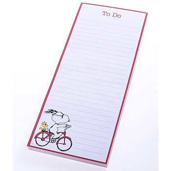 happy-shop　ノート Amazon.com : Graphique Magnetic Notepad - Peanuts Snoopy