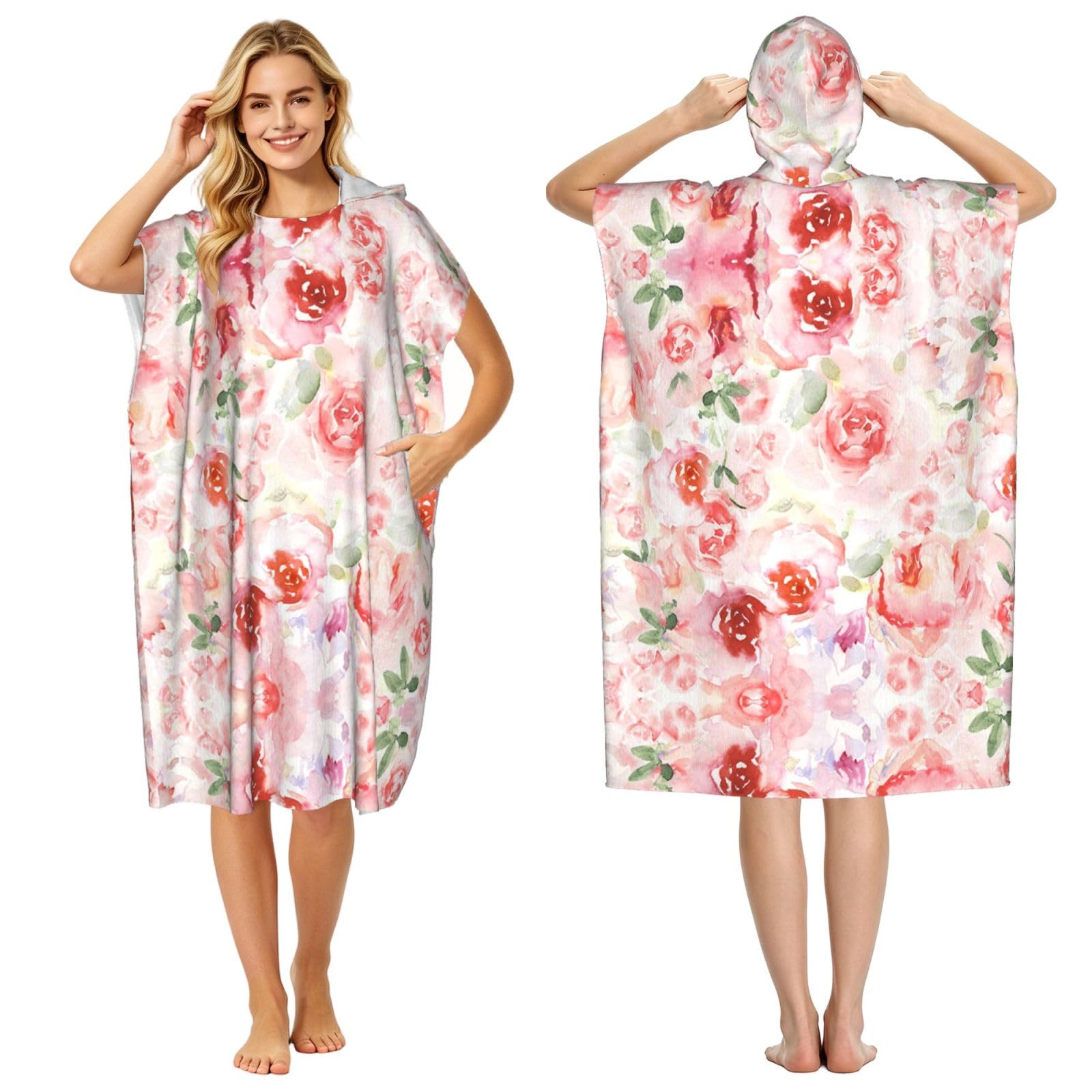 Serviette de bain légère et poncho pour vos sorties piscine et surf