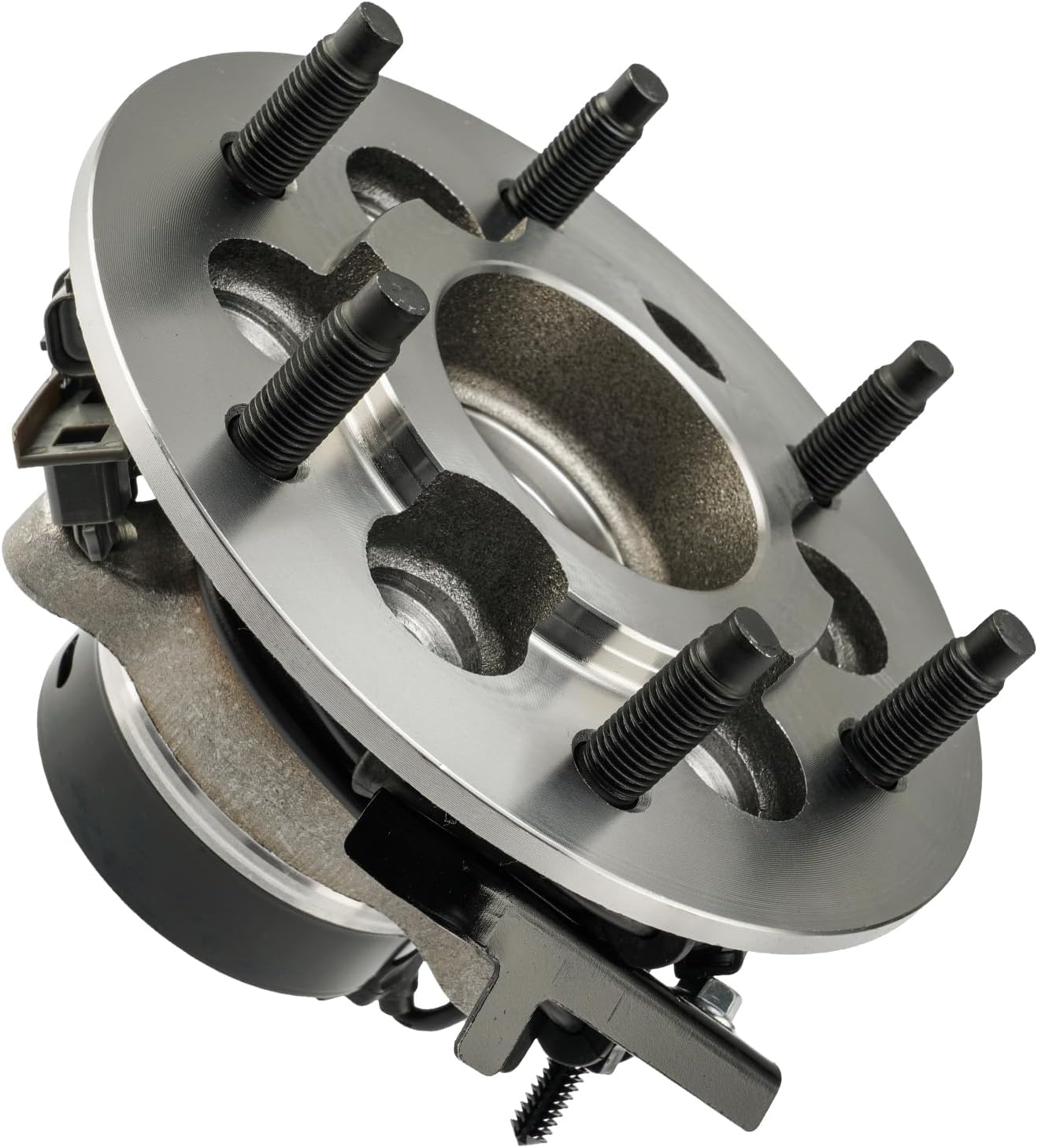 KAX 515111 1PC Front Wheel Hub Bearing Compatible with Isuzu i-350 2006,W/ABS 6 Lugs Wheel Bearing and Hub Assembly