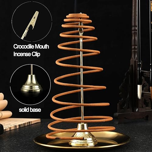 Miniatura 5 de Quemador de incienso, soporte de incienso para palos, soporte de palo, soporte de salvia, soporte para varillas de citronela, bobinas de incienso,