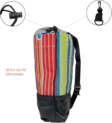 Miniatura 7 de Mini carrito de playa para arena con ruedas de globo, carrito de playa fácil de enrollar para todos los terrenos