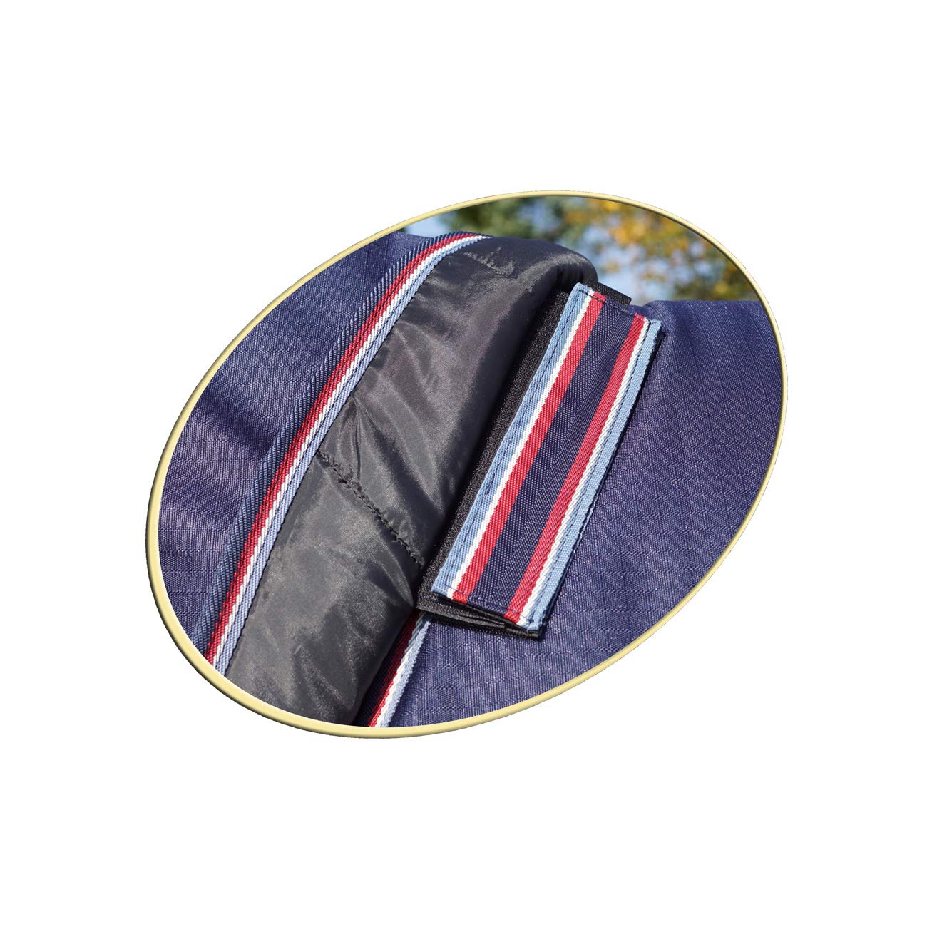 Aristo Combo Winterdecke m. Halsteil für Pferde, 600D Polyester RipStop, 300g Wattierung, Schwarz, 145 cm