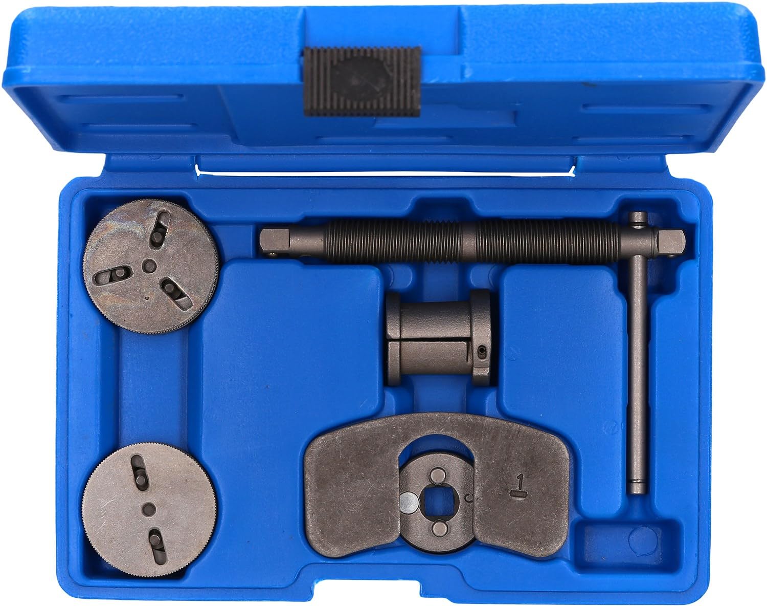 BRILLIANT TOOLS BT701150 Universal-Bremskolben-Rückstellwerkzeug-Satz, 5-tlg [Powered by KS TOOLS], Dunkel Grau, 5-Tlg.