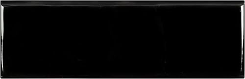 Miniatura 9 de MSI Urbano Ink - Azulejo de pared de metro de cerámica brillante de 4 x 12 pulgadas para baño, cocina, azulejos de pared decorativos y azulejos de