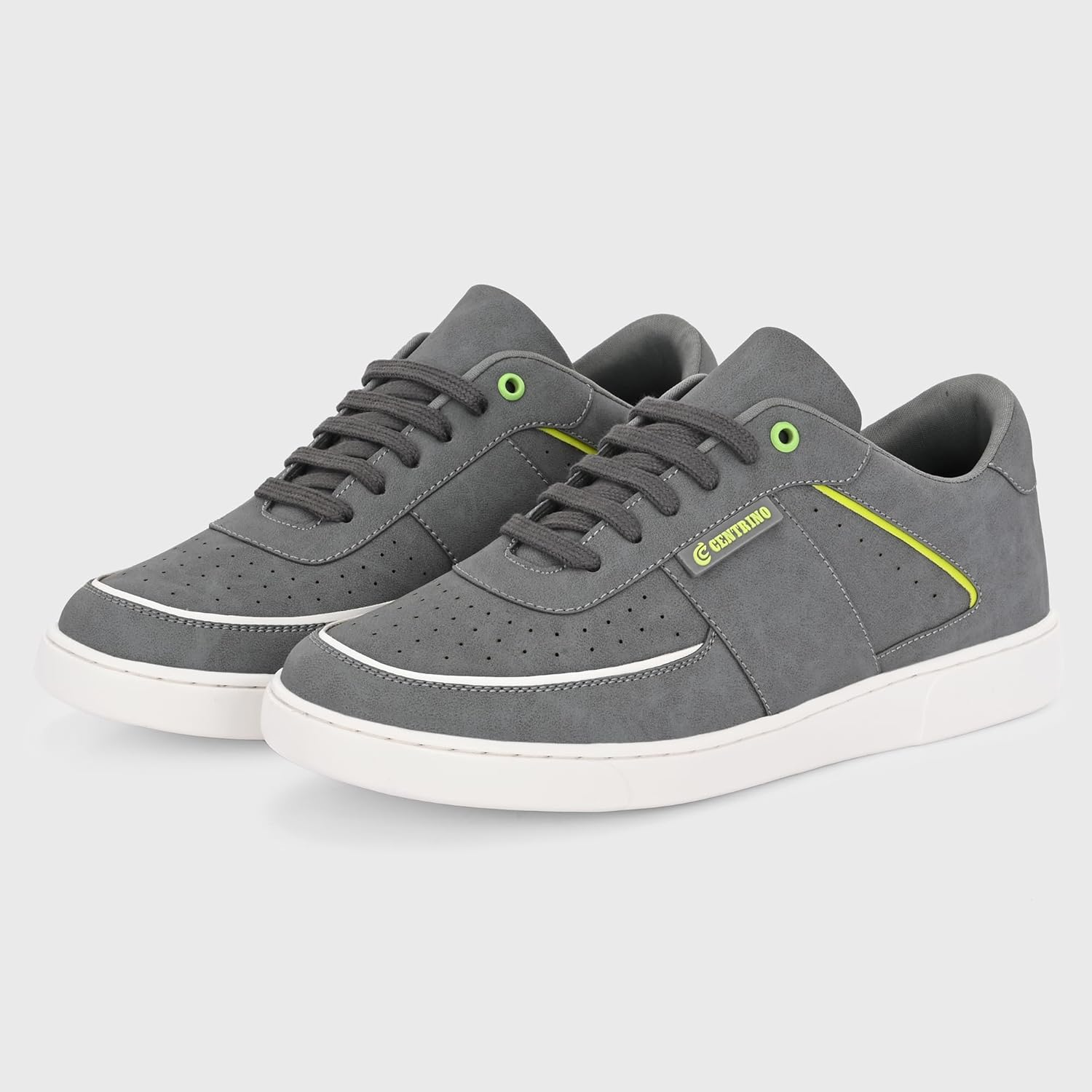 Centrino Men's Casual Shoes Fashion Lace Up Non-Slip Flats Trendy Stylish All Day Comfortable Lightweight Sneakers with Extra Comfort on Heel (2895) 3 71AMIQrp0mL. SL1500