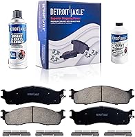 Vista 16 de Detroit Axle - Pastillas de freno para Pontiac Grand Prix 2005-2008, Buick LaCrosse Allure 2005-2009, pastillas de freno de cerámica con repuesto