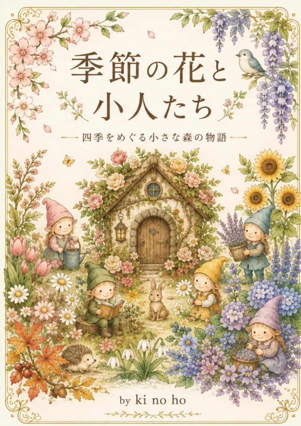 季節の花と小人たち: 四季をめぐる小さな森の物語
