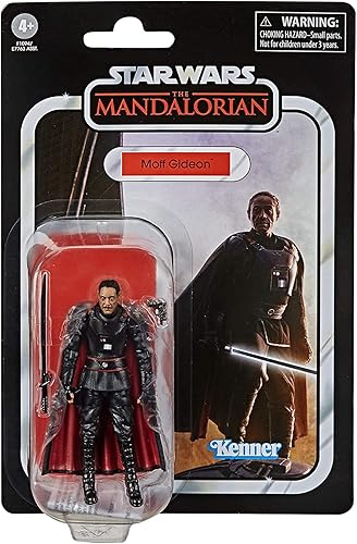 Star Wars The Vintage Collection - Juguete carbonizado de la colección Moff Gideon, figura The Mandalorian de 3.7 in