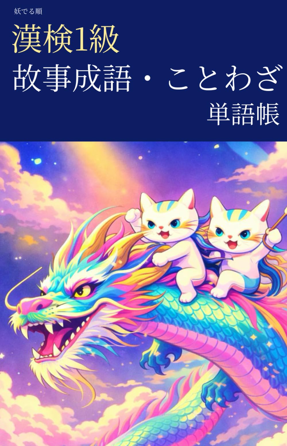妖でる順 漢検1級 故事成語・ことわざ 単語帳 (漢検1級マスターシリーズ)