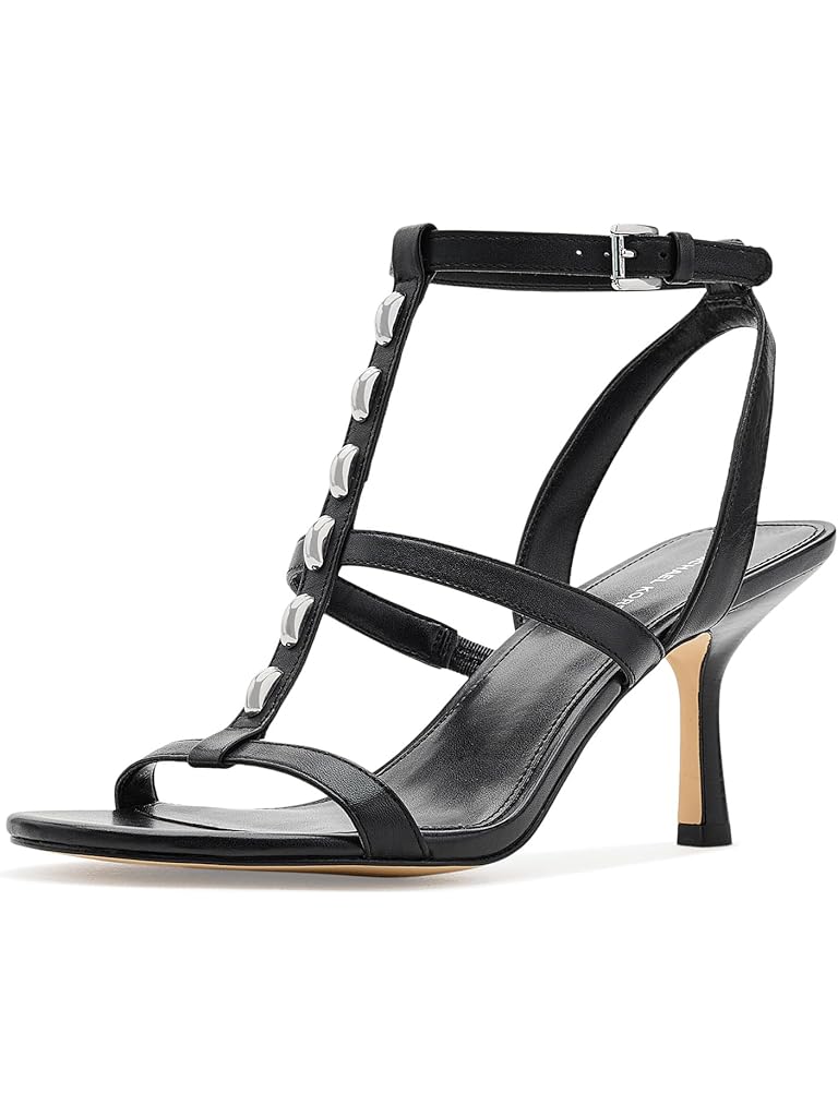 Black Michael Kors Nara Mid Sandals