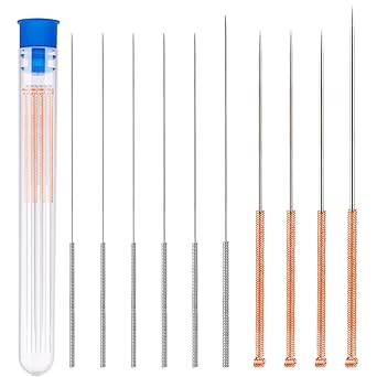 3D Printer Nozzle Cleaning Kit, 10 Pcs Stainless Steel Nozzle Cleaning Needles 0.15/0.2/0.25/0.3/0.35/0.4/0.5/0.6/0.8/1.0mm for 3D Printer Accessories