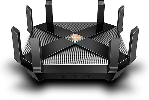 Router TP-Link AX6000 WiFi 6 reacondicionado, router WiFi inteligente de 8 flujos - Router 802.11ax de próxima generación, CPU de cuatro núcleos de