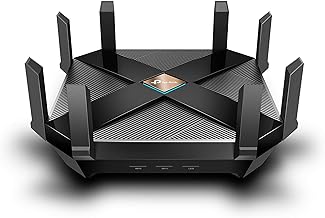Certified Refurbished TP-Link AX6000 WiFi 6 Router, 8-Stream Smart WiFi Router - Next-Gen 802.11ax Router, 1.8GHz Quad-Core CPU(Archer AX6000) (Renewed)