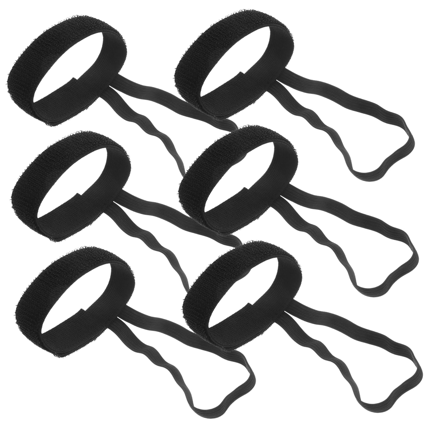 POPETPOP 1set Referee Wristband Umpire Indicator Bands Hand Pick Down Lanyard Party Football Match Wrist Straps Wrist Band Referee Band Sliding Side Clip Referee Indicator Polyester 6pcs