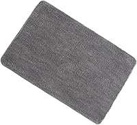 Vista 10 de Unomor Alfombra antideslizante para piso, alfombra de felpa absorbente de agua, tapete de baño absorbente antideslizante, alfombra de baño de felpa