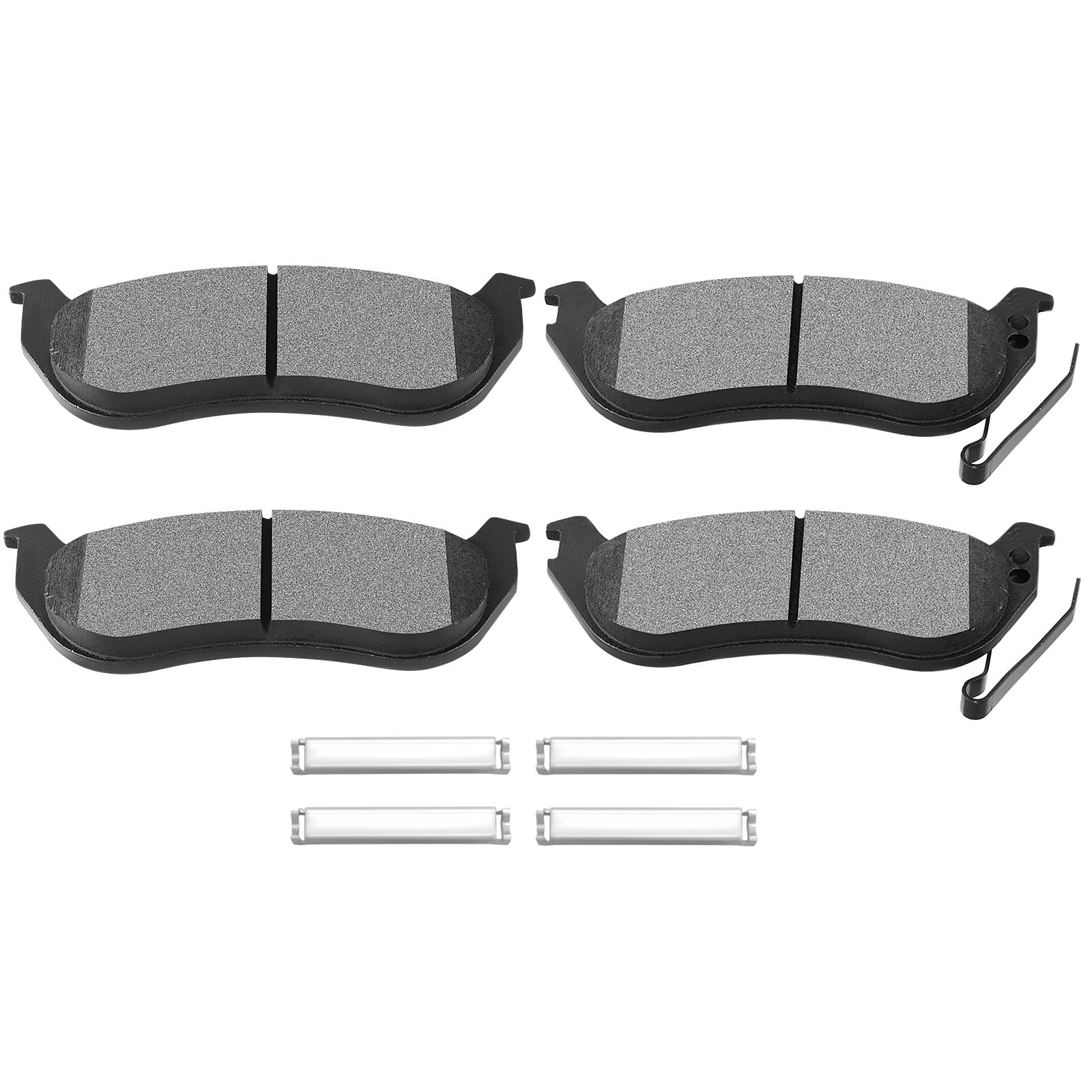 SCITOO D981 Rear Semi-Metal Brake Pads Sets Fit For Ford For Explorer 06-10,For Ford For Explorer Sport Trac 07-10,For Jeep Liberty 03-07,For Jeep Wrangler 03-06,For Mercury Mountaineer 06-10