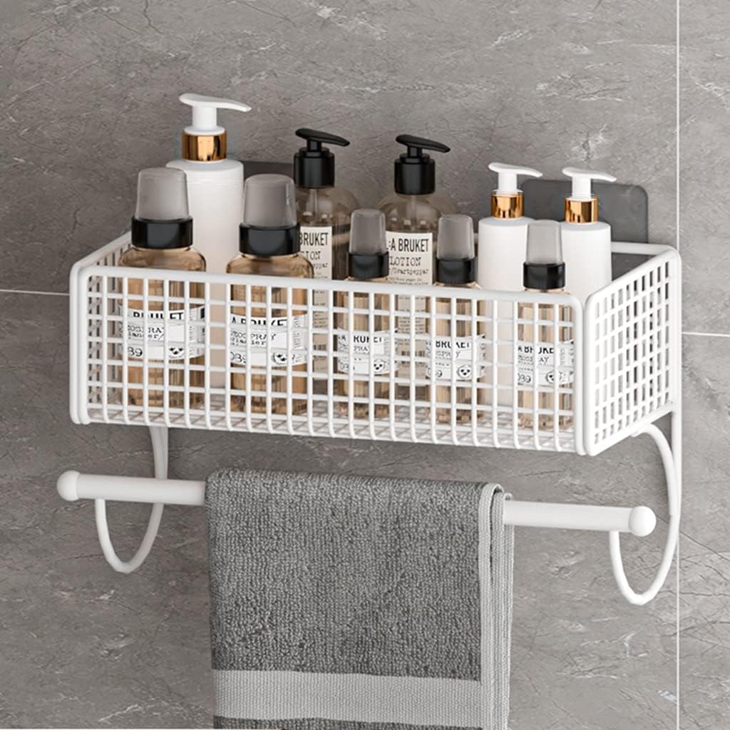 Rangement mural d'organiseur de douche pour une salle de bain zen