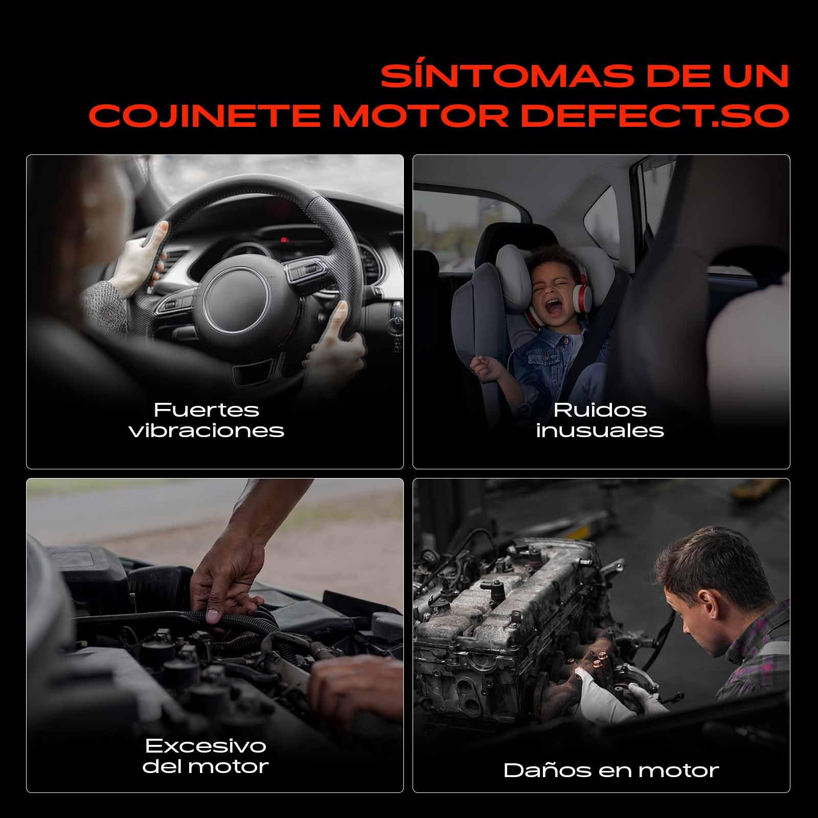 Frankberg 3 soportes de motor + 1 soporte de caja de cambios 50805S9A013 | Compatible con: RSX cupé DC ,Civic VII Saloon ES ET ,Civic VII Hatchback EP EU EV