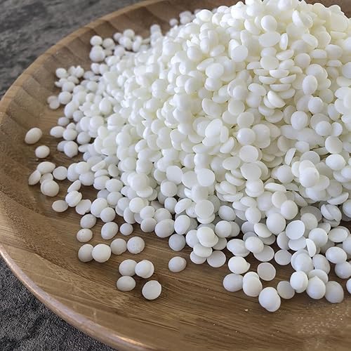 Miniatura 4 de Cera de soja natural de 58, bolsa de 35.27 oz2.2 libras, color blanco, suministros de fabricación de velas de soja prémium para hacer velas de