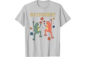 Aesthetic Cottagecore Granola Girl Mushroom Graphic Spring Tee