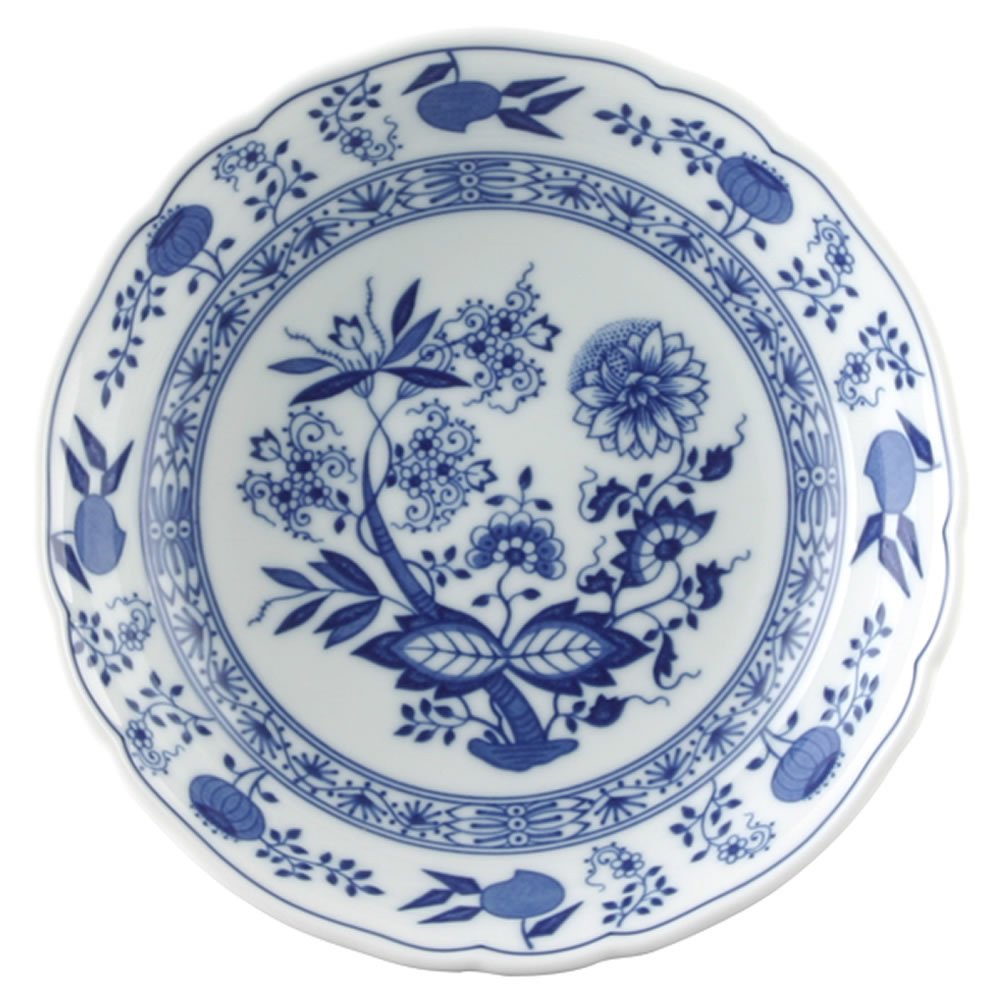 Hutschenreuther 02001-720002-13151 Onion Pattern Salad Plate 19 cm Deep Blue