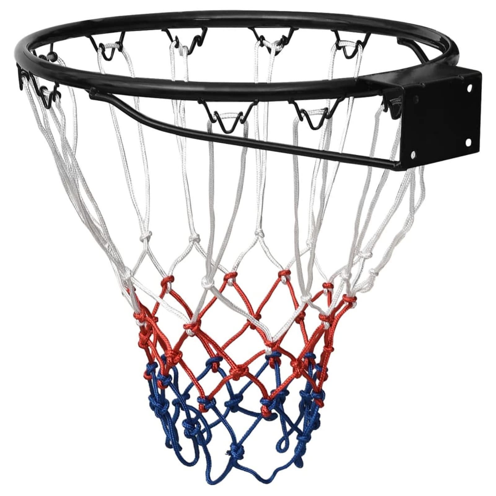 Canestro da Basket Nero 39 cm Acciaio,Articoli Sportivi,Sport,Basket,Parti e Accessori canestro Basket,Cerchi da basket-93661