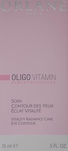 Miniatura 2 de ORLANE PARIS Oligo Vitamina Vitality Radiance Care Contorno de ojos Tratamiento calmante de gelatina ocular con aplicador roll-on Crema de ojos