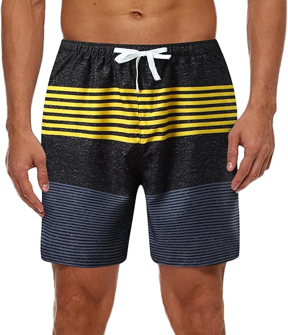 Amazon 水着 メンズ 海水パンツ Vcryheg メンズ サーフパンツ 海パン ラッシュガード 競泳 Uvカット 調節紐 ポケット付き ビーチショーツ ショートパンツ 普段着 水陸両用 スイムウェア スイムパンツ 温泉 サーフィン 水着 通販