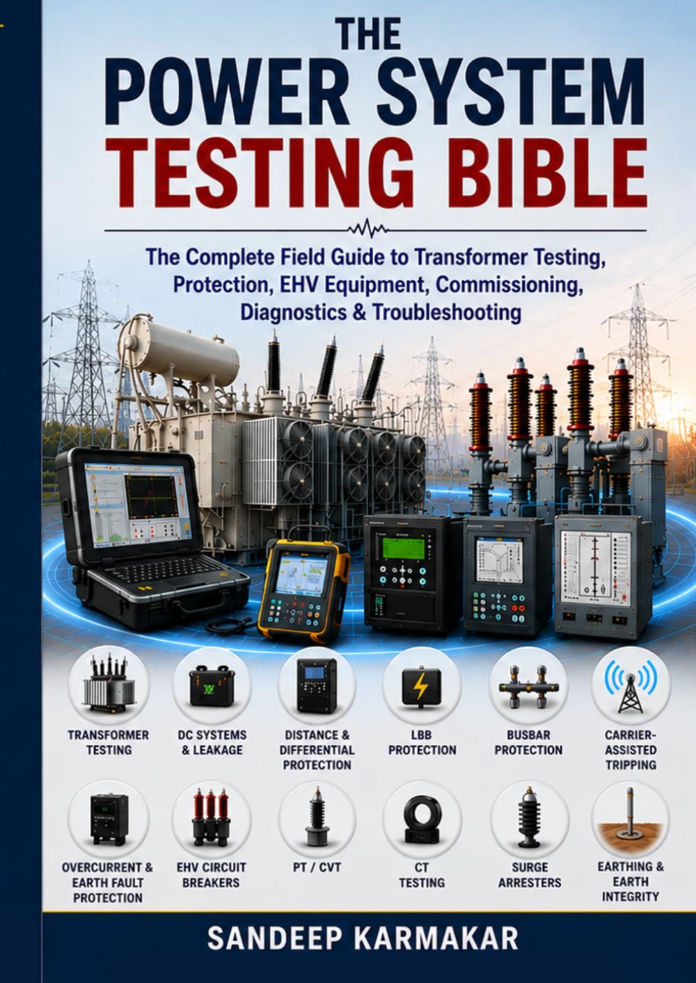 THE POWER SYSTEM TESTING BIBLE: The Complete Field Guide to Transformer Testing, Protection, EHV Equipment, Commissioning, Diagnostics & Troubleshooting