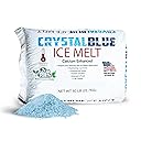Snow Joe Commercial Blue Long-Lasting Ice and Snow Melt, Safer on Vegetation, Concrete and Metals, Alternative to Calcium Ice Melts, 50 lb. Bag, CYB50