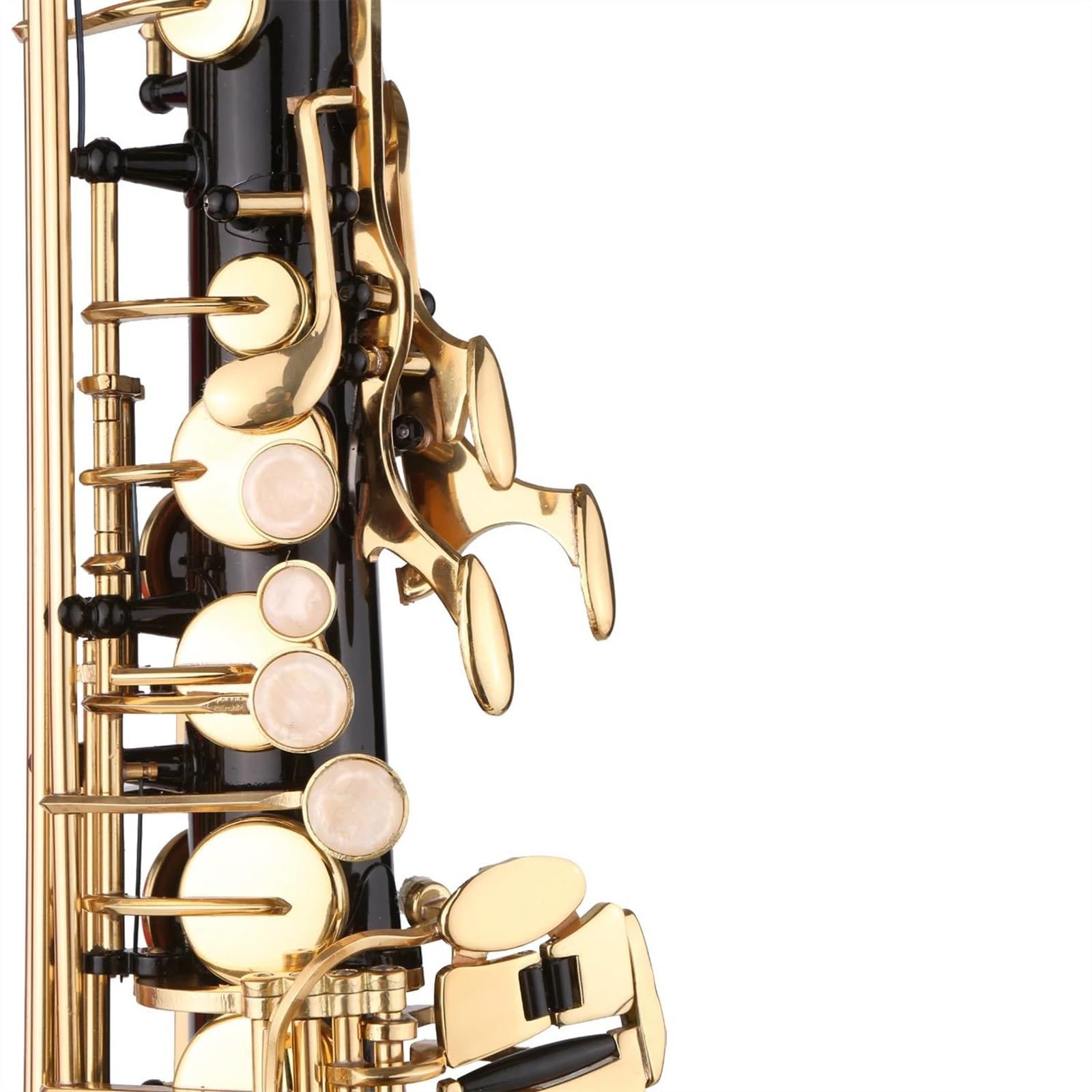 estudiante de saxofón Saxofón Alto Eb De Latón Con Boquilla, Estuche De Transporte, Accesorios Para Estudiantes Principiantes