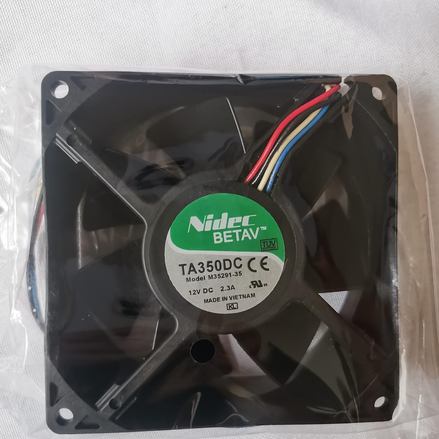 Generic 92mm M35291-35 DEL 12V 2.3A 4Wire For Dell Optiplex GX280 P2780 Case Fan, Nidec Beta V TA350DC Cooler fan