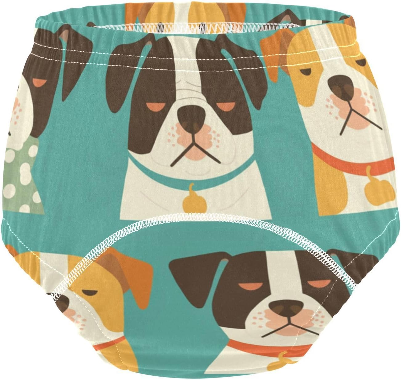Little Girls Underwear Potty Training Pants Leakproof Nighttime Training Underwear Training Pants for Newborns 5T Cute Cartoon Dogs