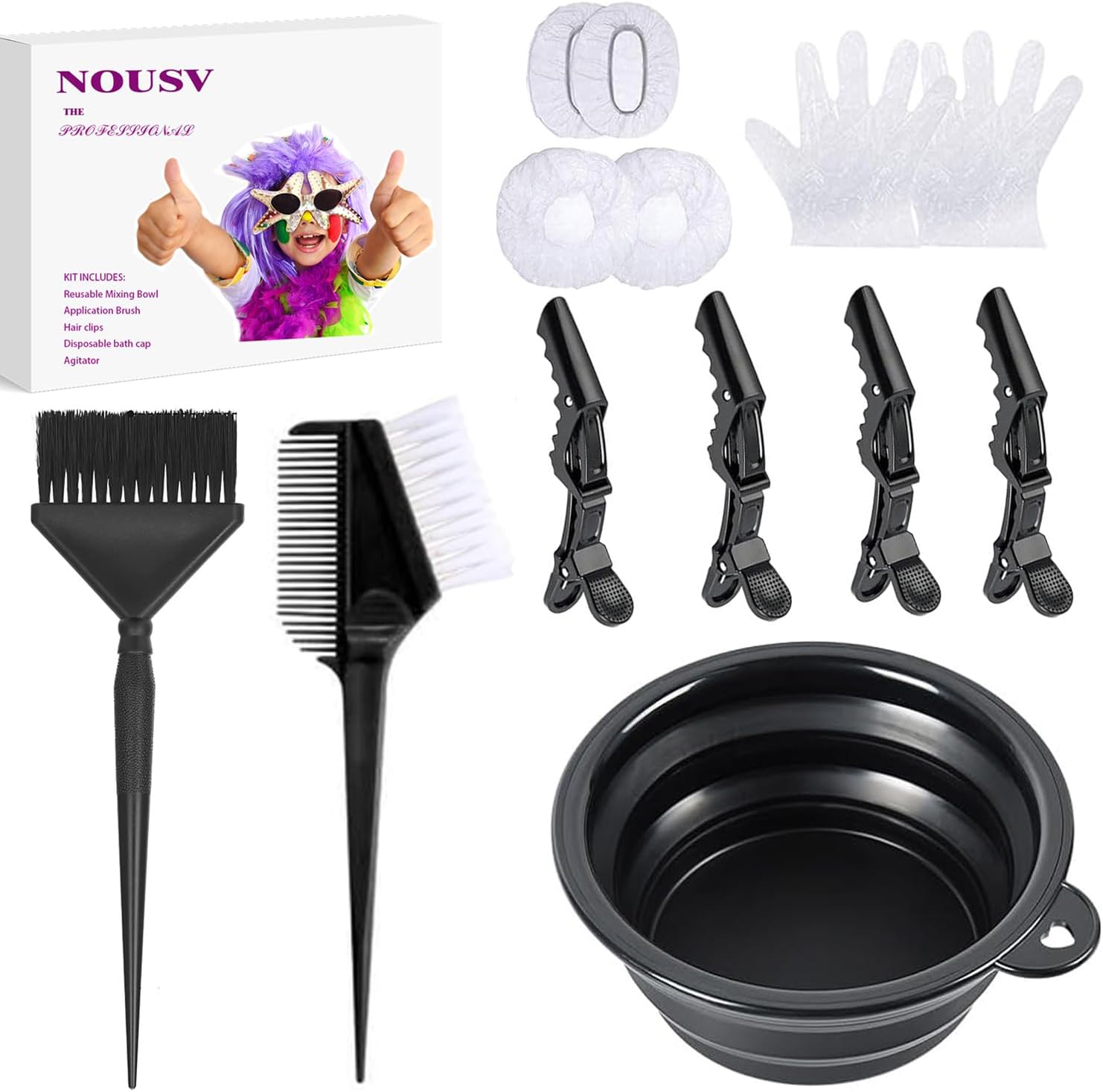 13 Pcs Professional Hair Bleach Kit Hair Coloring Products