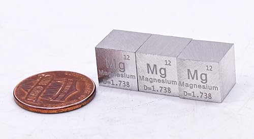 Miniatura 409 de Cubo de metal cobalto de 0.39 pulgadas (0.394 in) hasta un 99.9% puro elemento de tabla periódica de densidad grabada, colección de bloques