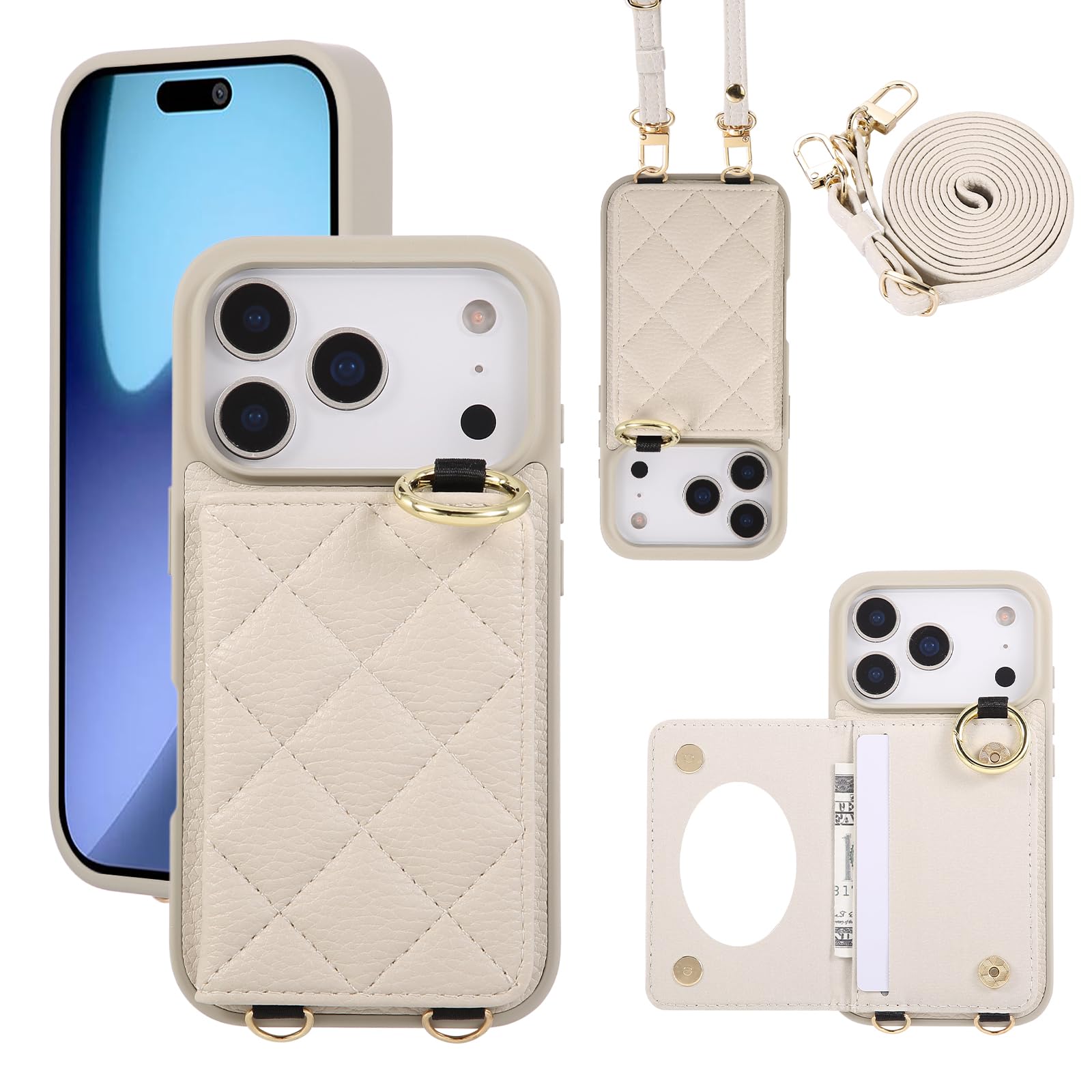 Coque iPhone 17 Pro Max étui fin léger protection complète blanc - 7