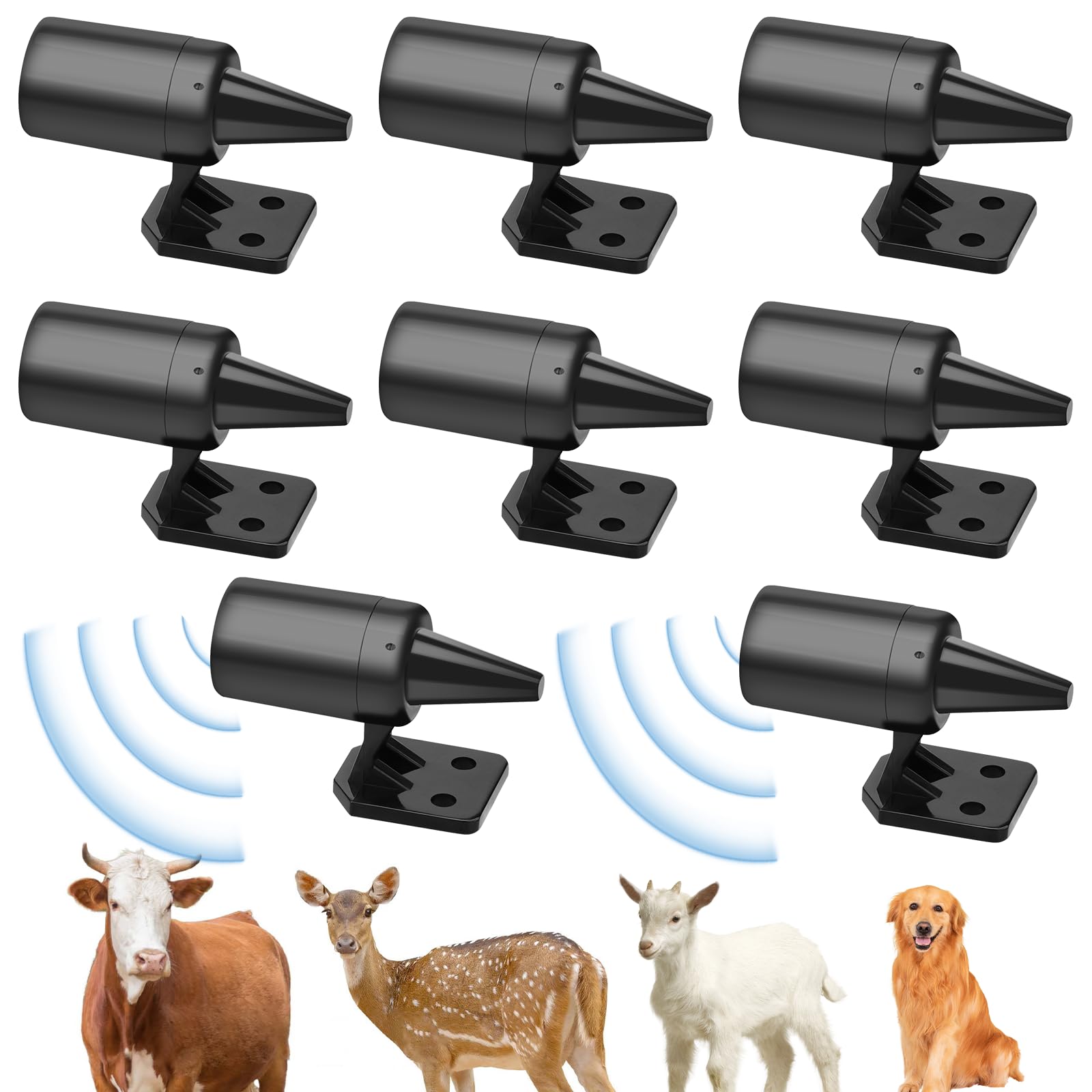 Lot De 6 Sifflets Anti Gibier Pour Voiture - Protection Cerfs Et Animaux Sauvages