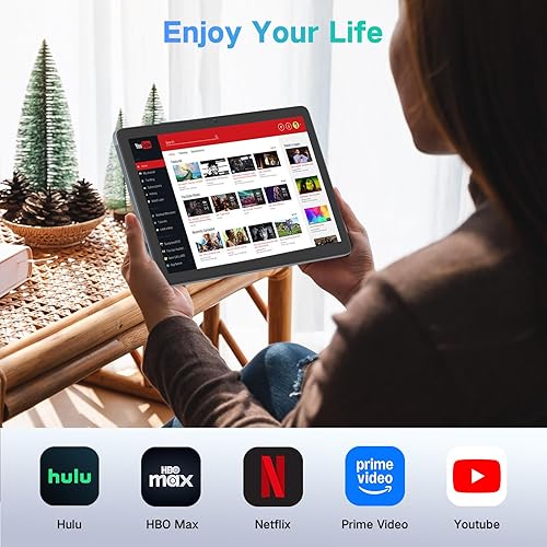 Miniatura 7 de LECTRUS Tablet Android 15 de 10.1 pulgadas con Gemini AI, Octa-Core 12 GB de RAM 128 GB ROM (expansión de 2 TB), tabletas de pantalla táctil HD