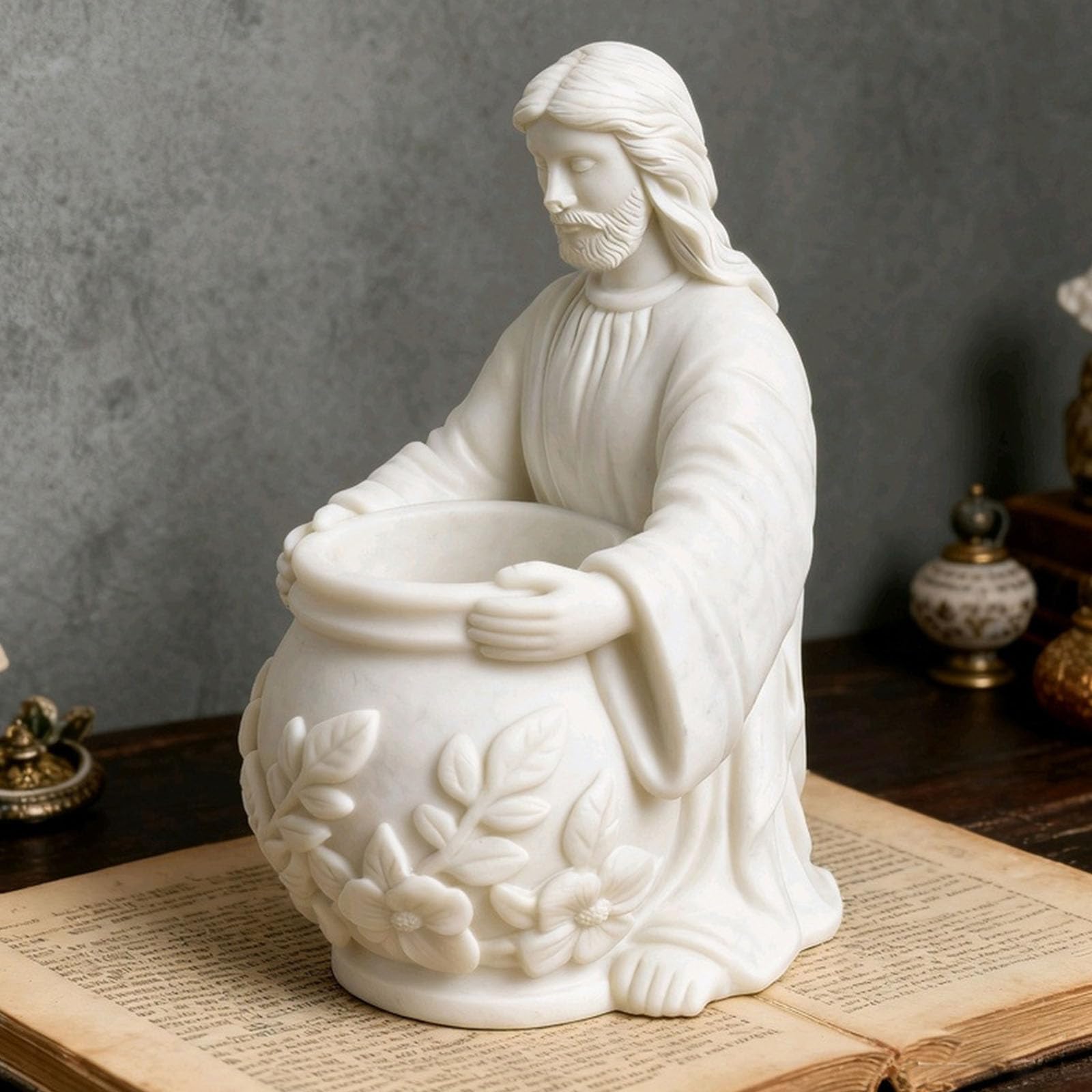 Stampi per candele in silicone Oldman per arte