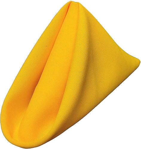 Miniatura 8 de LA Linen Paquete de 4 servilletas de mezcla de polietileno, servilletas de tela suave, lavables y reutilizables, resistentes a las manchas y a las