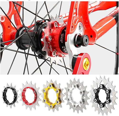 Miniatura 8 de Bike Single Speed Conversion Kit 12T13T14T15T16T17T18T19T20T21T22T Bicycle Single Speed Cassette & Spacers Accessories