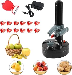 Electric Potato Peeler - Kitchen Automatic Rotating Peeling Tool for Fruit & Vegetable