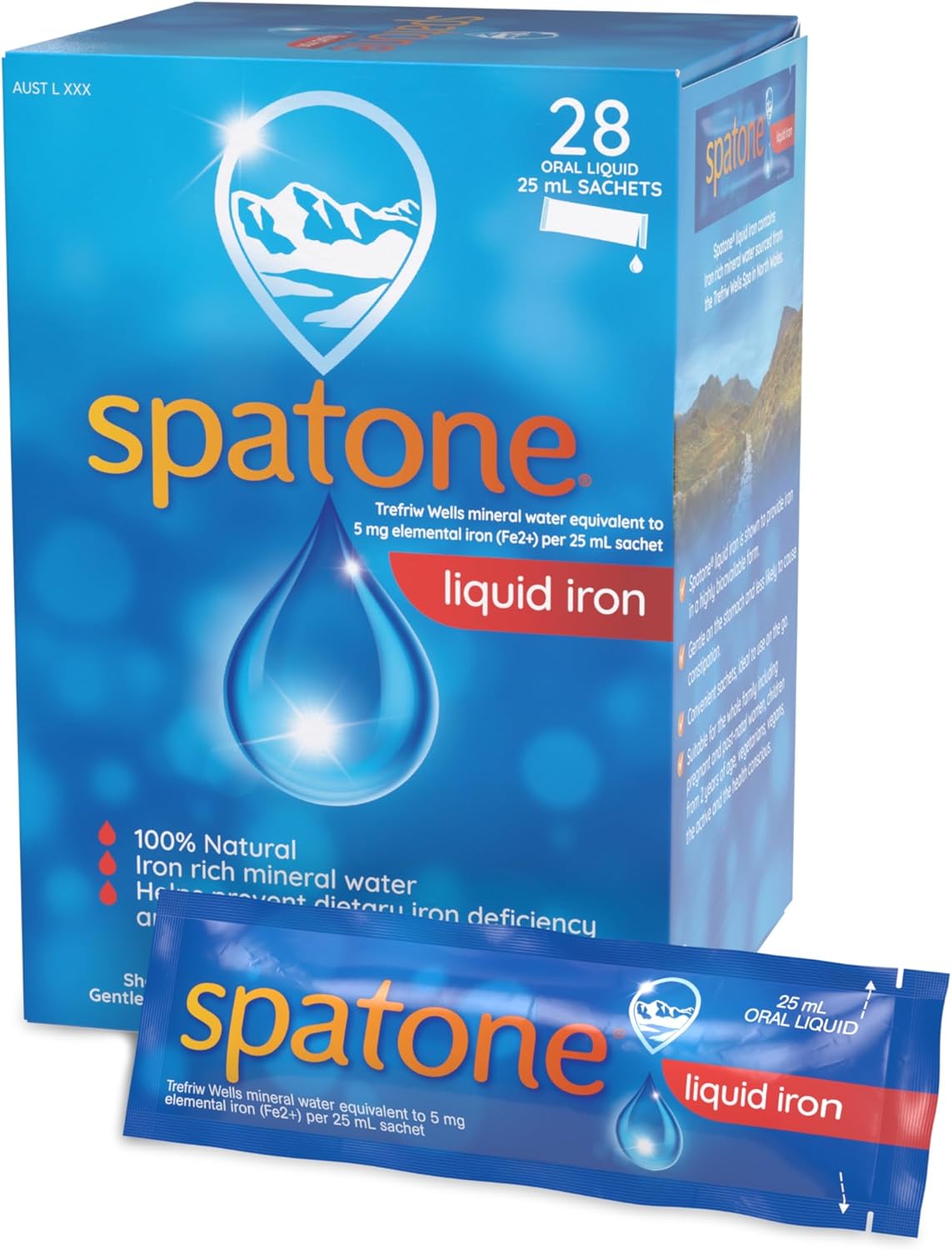 Spatone Liquid Iron Supplement Pack of 28 Sachets