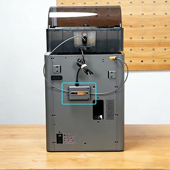 Bambu Lab P2S 3Dプリンター用の竹製オリジナルフィラメントバッファー交換用。給紙プロセス中の張力変動を軽減し、スムーズなフィラメント送りを実現。