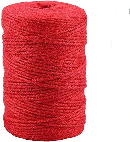 Vista 48 de Cordel de yute natural para arte, manualidades y navidad, cordel de embalaje duradero Gris