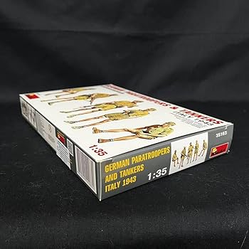 Amazon | 1/35 ミニアート ドイツ軍降下猟兵と戦車兵 イタリア