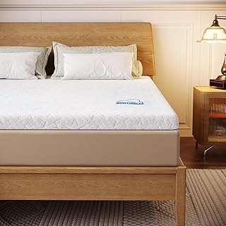 WOWTTRELAX Topper 140x200cm, Matratzen Topper, 6cm Höhe Gel Memory Foam Topper, Viscoelastische Matratzenauflage, Gelschaum Matratzentopper mit Abnehmbarem und Waschbarem Bezug, Öko-Tex Zertifiziert