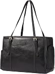 Lasaviin Fashion Dog Purse Pet Carrier Sac en cuir pour petits chiens Cats Puppy, Portable Tote Bag Airline Approuvés Soft-Sided Carriers (Brown)